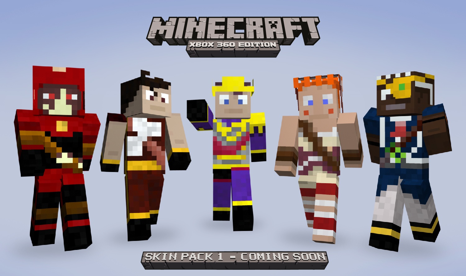 Second Skin Pack for Minecraft: Xbox 360 Edition coming soon