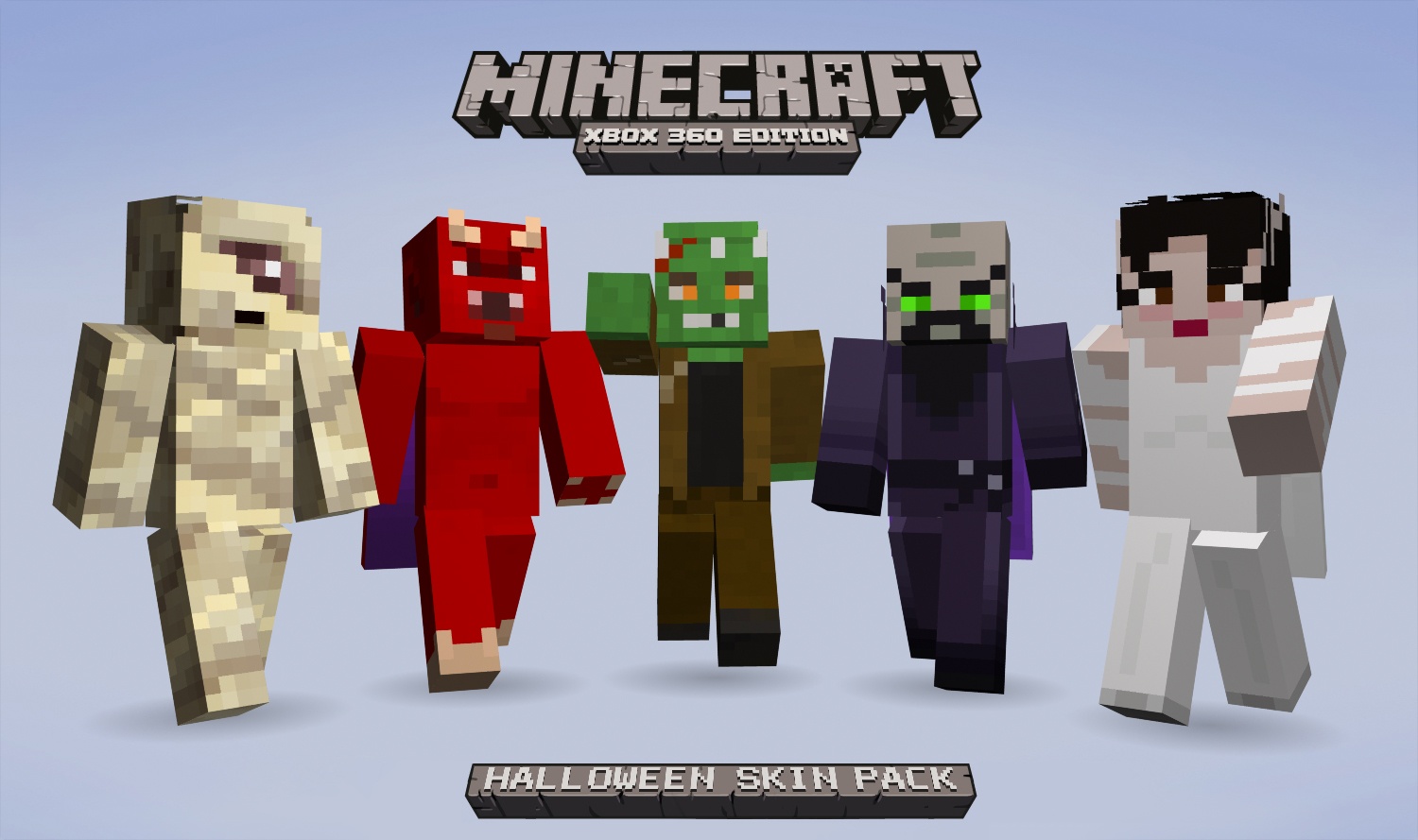 Co-Optimus - News - New Images of Minecraft's Skin Pack 2 DLC Released,  Minecraft Co-Op Night Event Announced