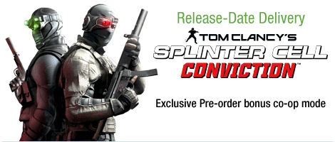 Co-Optimus - Splinter Cell Conviction (Xbox 360) Co-Op Information