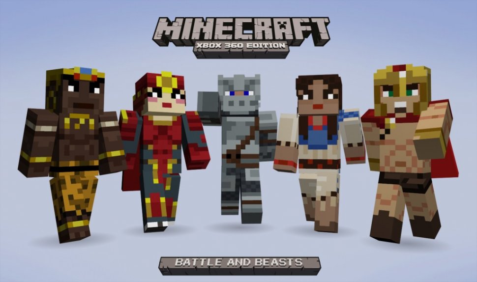 Minecraft Xbox 360 Edition Festive Skin pack on sale news