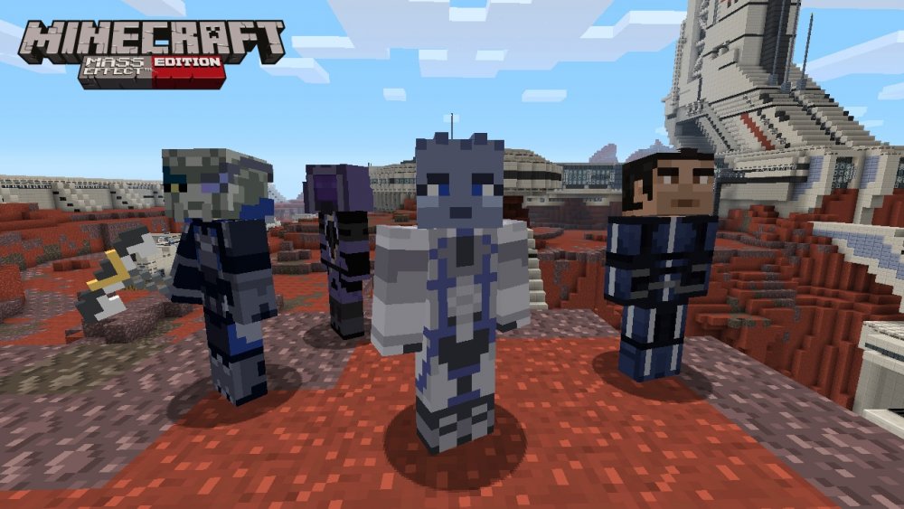 Co Optimus News Minecraft 360 Gets The Mass Effect Look In New Dlc
