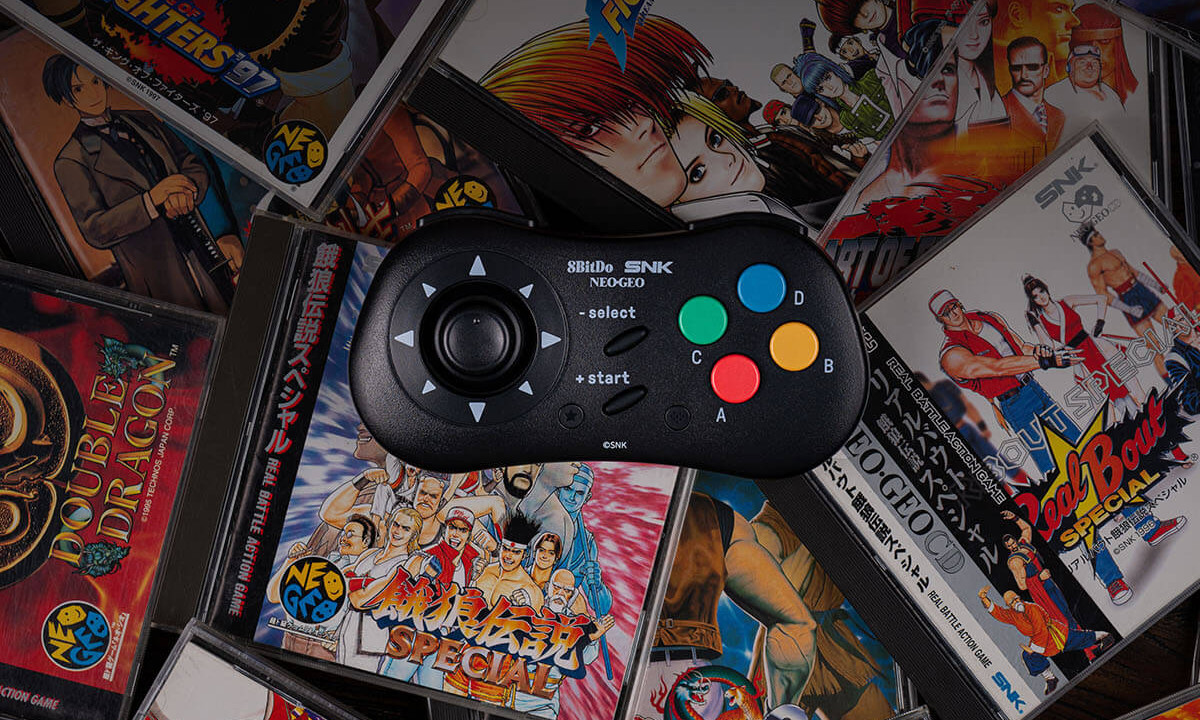 8BitDo Revives SNK's Classic Neo Geo Joystick Controller