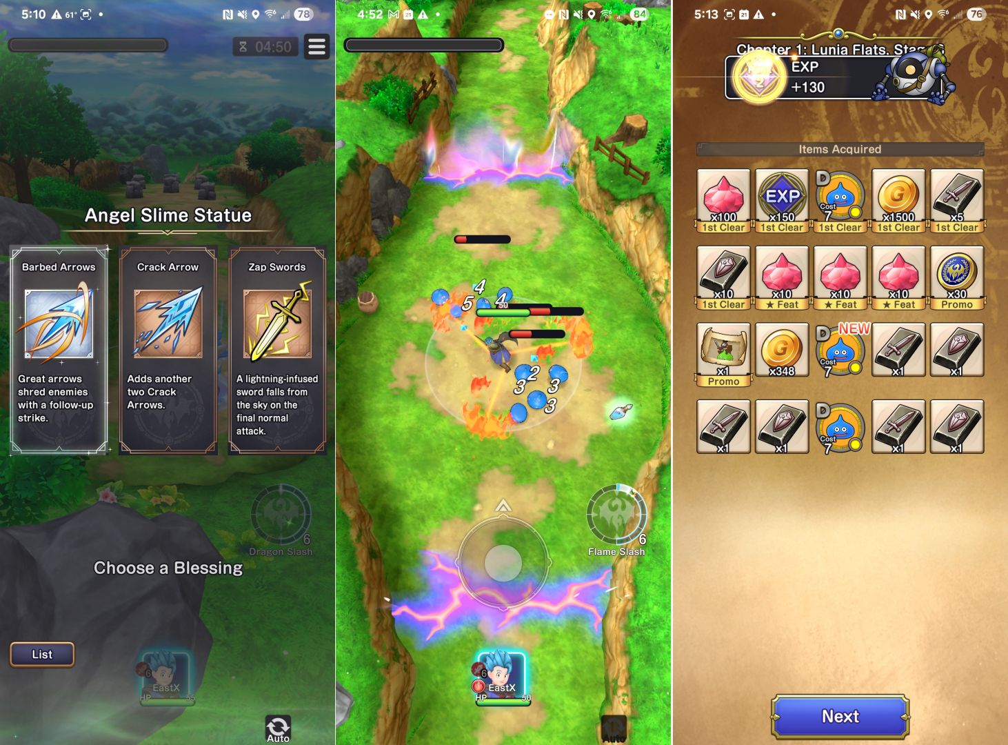 Dragon Quest Smash/Grow 3 screenshots