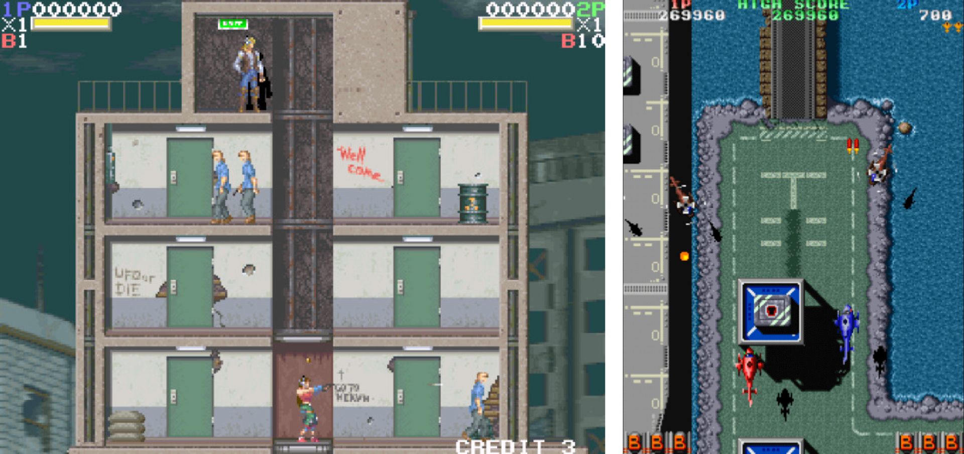 ELEVATOR ACTION (1983, Arcades)