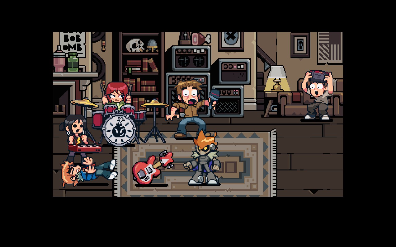 Scott Pilgrim EX Steam Demo Intro