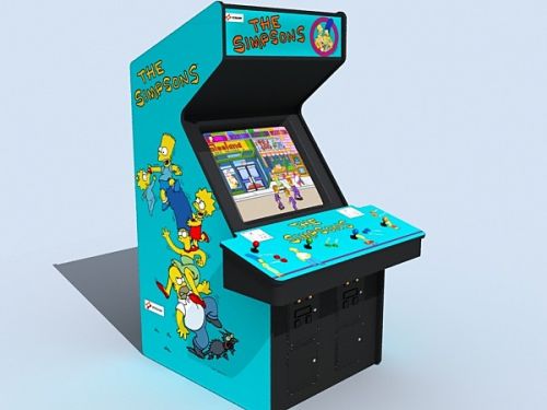 Co Optimus News The Simpsons Arcade Coming Home At Long Last