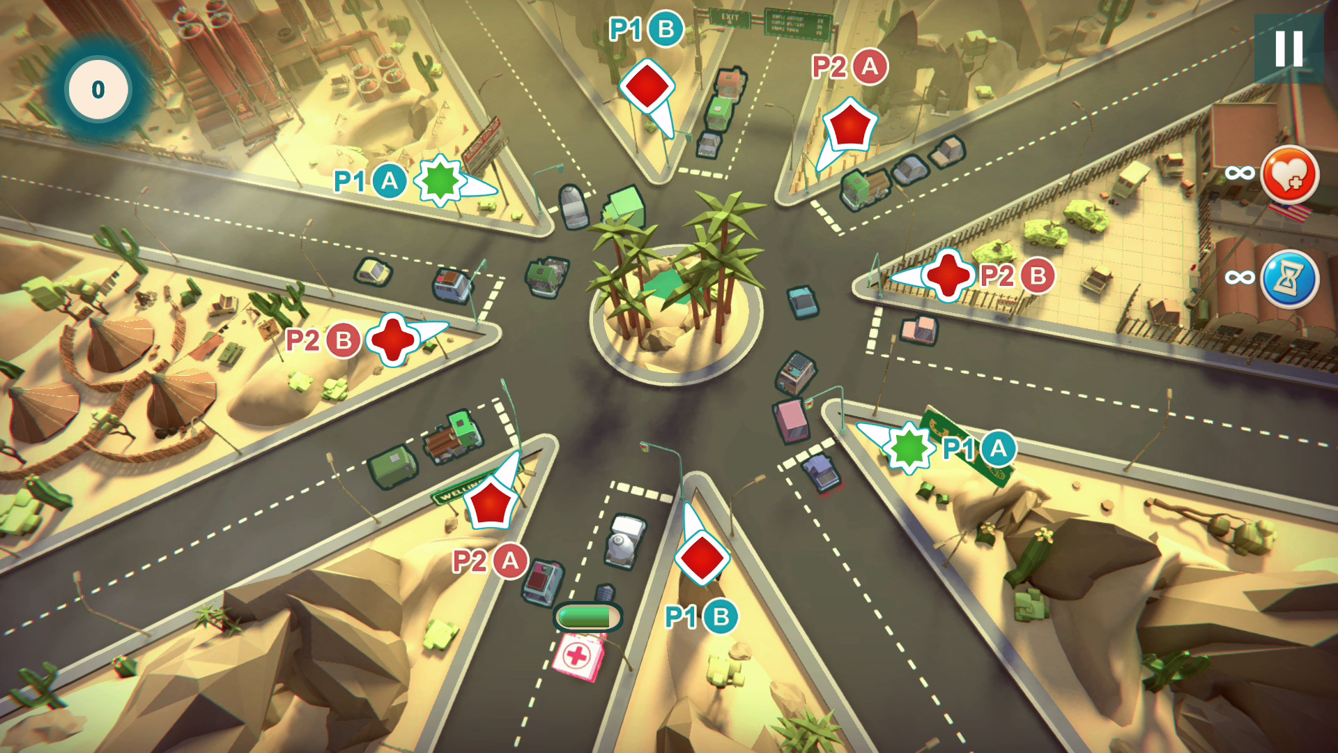 🕹️ Play Traffic Control Game: Free Online Intersection Traffic