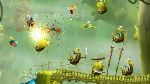 paars Blanco Slink Co-Optimus - News - Check Out Some Five Player Co-op Gameplay of Rayman  Legends Now